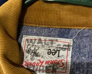 Lee Storm Rider Jean Jacket with Corduroy Collar