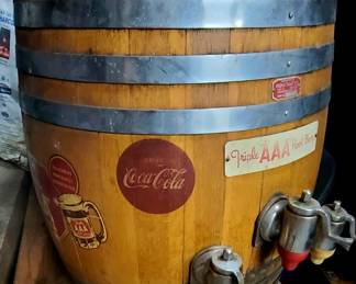 Coca cola barrel