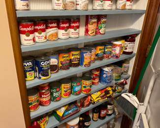 LOTS OF CAN GOODS