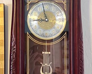 Hanging wall vintage clock