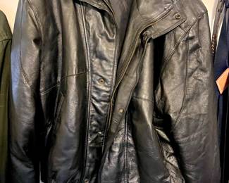 Men’s leather jacket