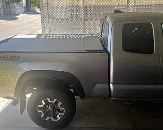 2016 Toyota Tacoma Truck for sale. 4-wheel drive, new tires, bed cover, 45,000 miles, one elderly owner, no accidents, no scratches, no dents, always detailed, only one person, the owner ever rode in the vehicle, We are taking bids starting Thursday at 8m until Saturday.