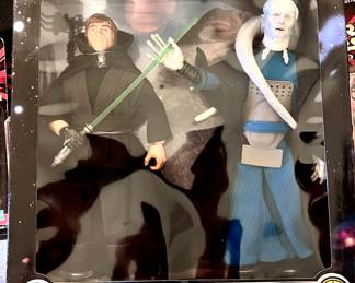 Jedi Luke Skywalker and Bib Fortuna action figures