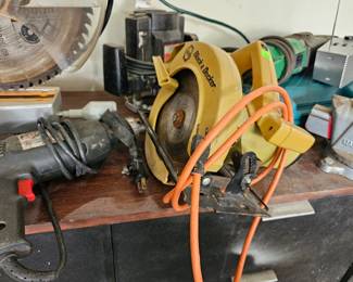 All kinds of saws and drills
