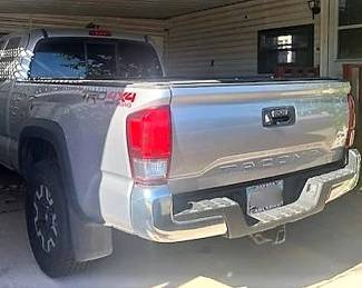 2016 Toyota Tacoma Truck for sale. 4-wheel drive, new tires, bed cover, 45,000 miles, one elderly owner, no accidents, no scratches, no dents, always detailed, only one person, the owner ever rode in the vehicle, We are taking bids starting Thursday at 8m until Saturday.