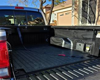 2016 Toyota Tacoma Truck for sale. 4-wheel drive, new tires, bed cover, 45,000 miles, one elderly owner, no accidents, no scratches, no dents, always detailed, only one person, the owner ever rode in the vehicle, We are taking bids starting Thursday at 8m until Saturday.