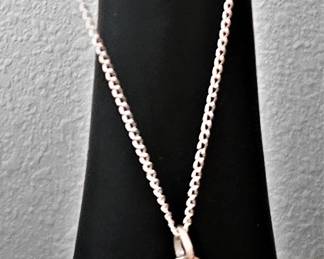 Sterling Silver handcrafted one-of-a-kind pendant. Perfect Christmas gift!