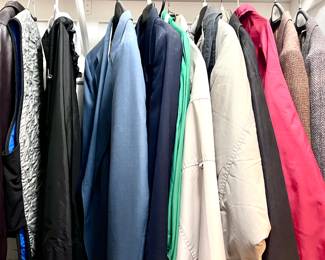 Various men’s jackets