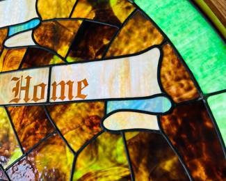 Satined Glass Window Insert