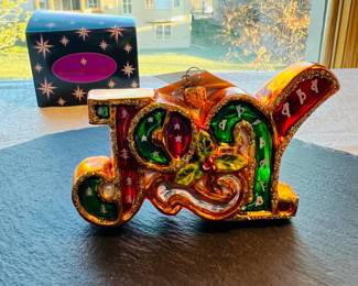 Christopher Radko Ornament