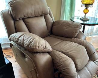 Leather recliners