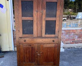 Large Primitive Pie Safe