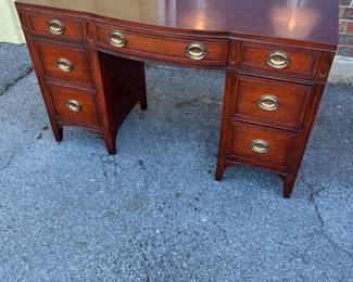 Mid-Century Mahogany Desk