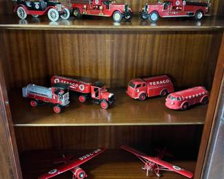 Die-cast Texaco toys. Many more than pictured
