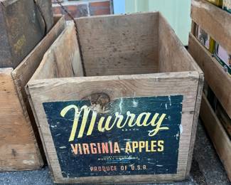 Various Fruit Crates