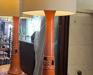 Mid-Century Ceramic Lamp