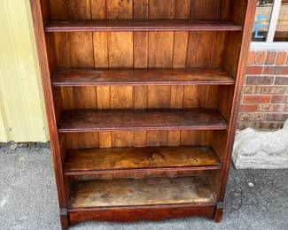 Antique Bookshelf by Larkin Soap Co