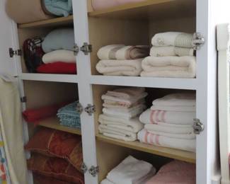 Towels and towels and towels.