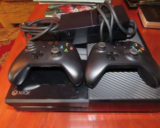 XBox consoles and games.