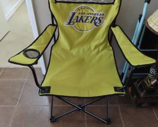 Lakers folding chair.
