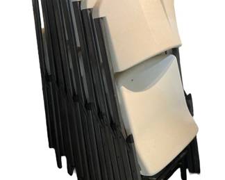 Eight Folding Chairs