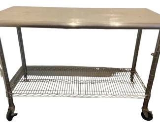 Commercial Grd Stainless Rolling Table