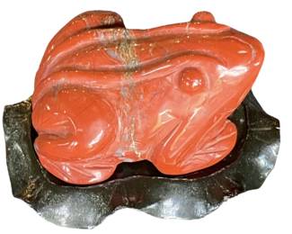 Red Jasper Frog
