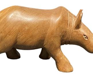 Carved Rhino