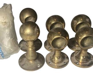 Brass Curtain Rod Holders