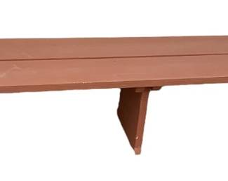 9 Foot Wooden Patio Bench