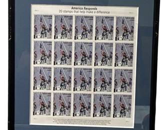 America Responds 9 11 Stamps