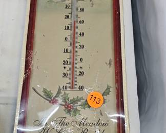 CHRISTMAS THERMOMETER
