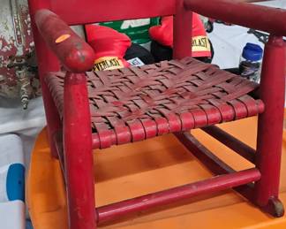 CHILD'S ROCKING CHAIR