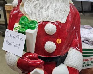 SANTA BLOW MOLD