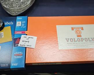 GAME AND SHIPPING LABELS