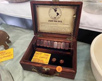 SHUT THE BOX GAME