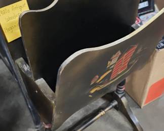 ANTIQUE MAGAZINE RACK