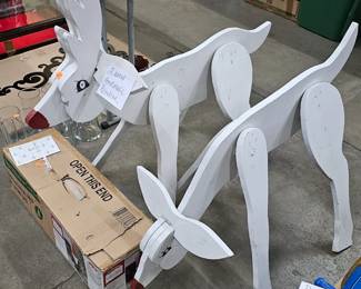 WOODEN CHRISTMAS REINDEER