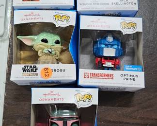 HALLMARK POP ORNAMENTS CHRISTMAS