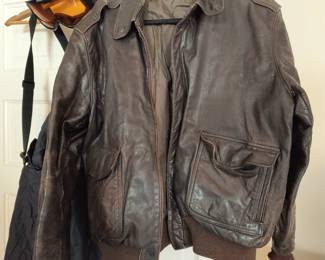 Vintage Black Leather Jacket
