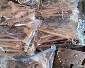 Lots of Antique Keys
