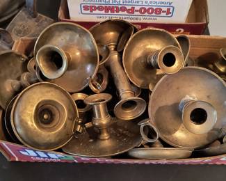 Brass Candle Holder Collectionm