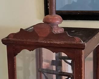 Antique Mission Crucifix In Case