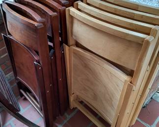Wood Chairs Almost New