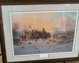 Large Civil War Print