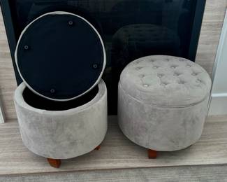$80 each for the 2 ottomans 