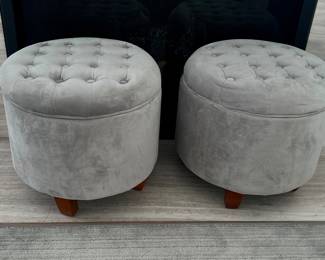 $80 each as storage ottomans