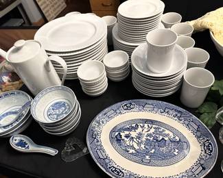 White dinnerware
