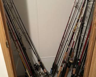 Fishing poles