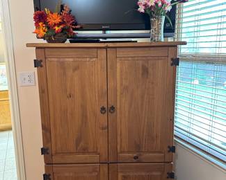 TV Armoire 40" x 30" and 58" tall 